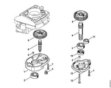 STIHL 4313-641-0301 Aandrijfhuis positie 1 technische tekening