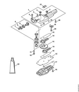 STIHL 4230-640-7307 Rondselset positie 6 technische tekening