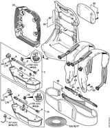 STIHL 4282-350-1401 Verbindingsstuk positie 12 technische tekening