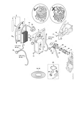 STIHL 4282-140-1002 Filterdeksel positie 2 technische tekening