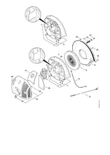 STIHL 4282-706-3240 Isolatielaag positie 18 technische tekening