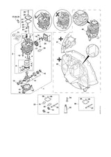 STIHL 4282-007-1001 Klepspelingafstelset positie 36 technische tekening