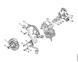 STIHL 0000-958-0501 Ring positie 14 technische tekening