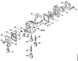 STIHL 4237-121-5600 Vaste sproeier 0.38 positie 28 technische tekening