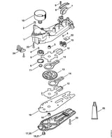 STIHL 4237-160-2902 Koppelingstrommel positie 10 technische tekening