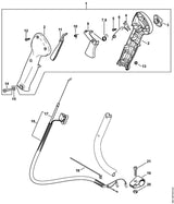 STIHL 4128-182-4502 Knieveer positie 6 technische tekening