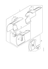 STIHL 4140-716-6200 spanklem positie 12 technische tekening