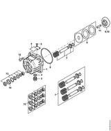 STIHL 9645-945-8704 O-ring N92x3-NBR70 positie 6 technische tekening