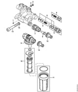 STIHL 4900-140-2800 Filterhuis positie 11 technische tekening