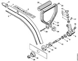 STIHL 4133-717-2701 Beschermring positie 19 technische tekening