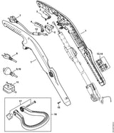STIHL 4522-007-1300 Set bevestigingsonderdelen positie 17 technische tekening