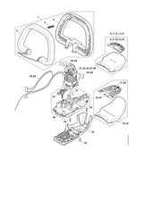 STIHL 4818-640-5800 Deksel aandrijving positie 33 technische tekening