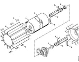 STIHL 4602-730-2600 Lamellengordel positie -1 technische tekening