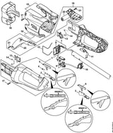 STIHL 0000-998-0405 Knieveer positie 14 technische tekening