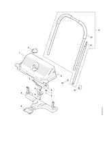 STIHL 4860-738-0302 Ring positie 7 technische tekening