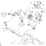 STIHL 9110-313-0250 Bout met platkop M3x3 positie 2 technische tekening