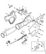 STIHL 4861-740-8100 Geleidebus positie 3 technische tekening