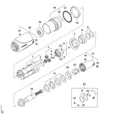 STIHL 4861-630-0300 Planeetwieldrager positie 5 technische tekening