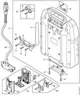 STIHL 4871-007-1000 Bussenset positie 8 technische tekening