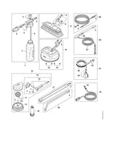 STIHL 9645-953-0762 O-ring  9,19x2,62 positie 3 technische tekening