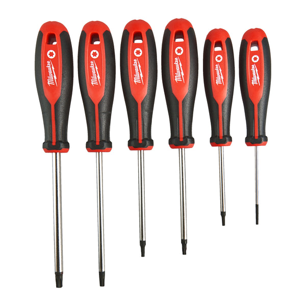 Milwaukee Tri-Lobe Torx Schroevendraaierset - 6-delig