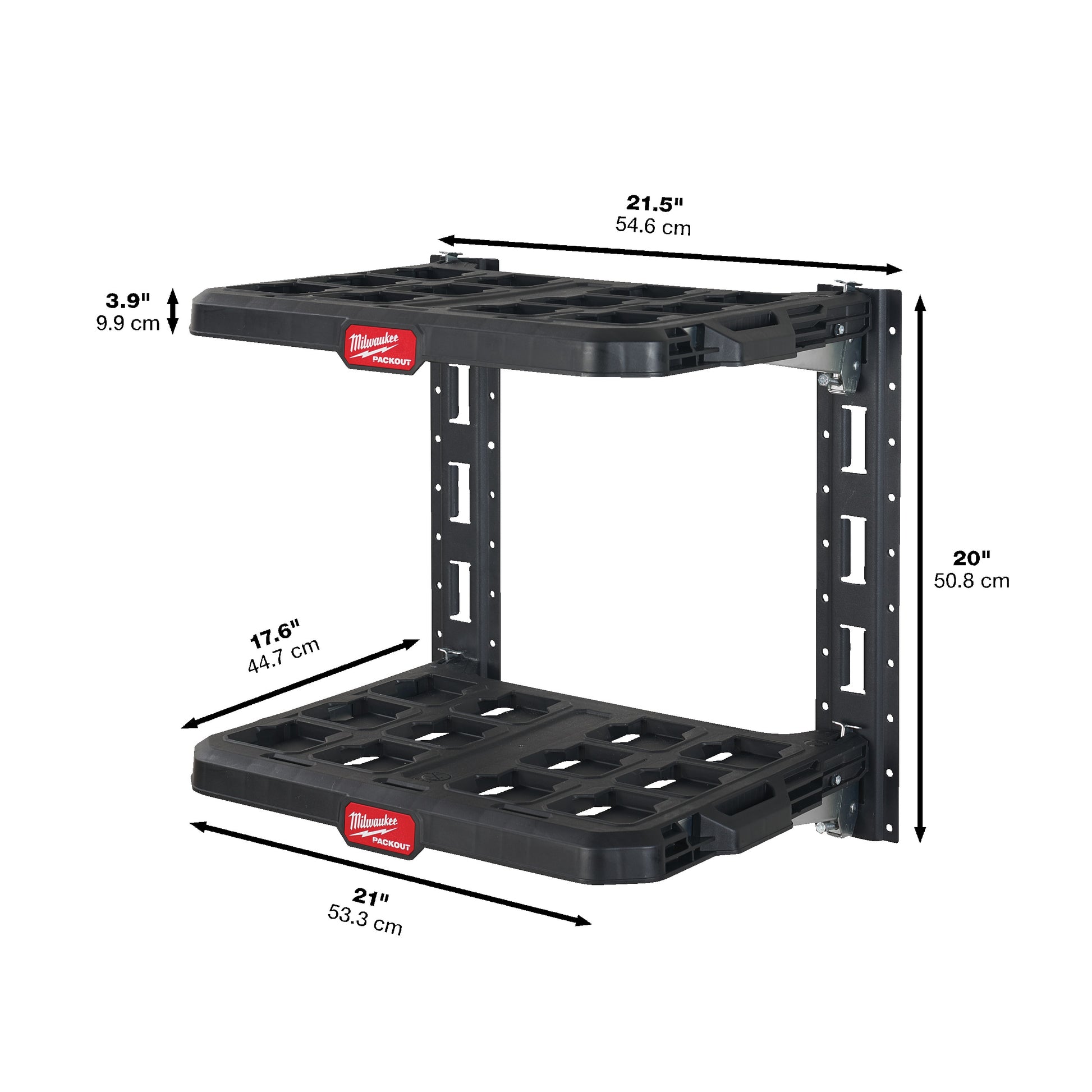 Milwaukee PACKOUT Rekkensysteem (2 platen + rails)keizers_nu_2