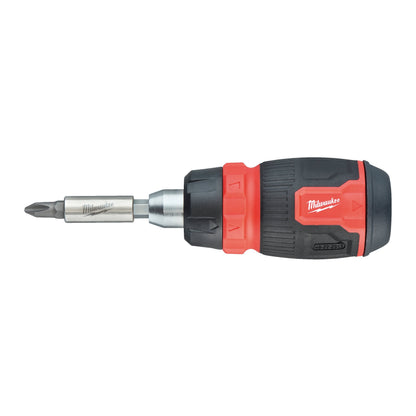 Milwaukee 8 in 1 compact multi-bit schroevendraaier