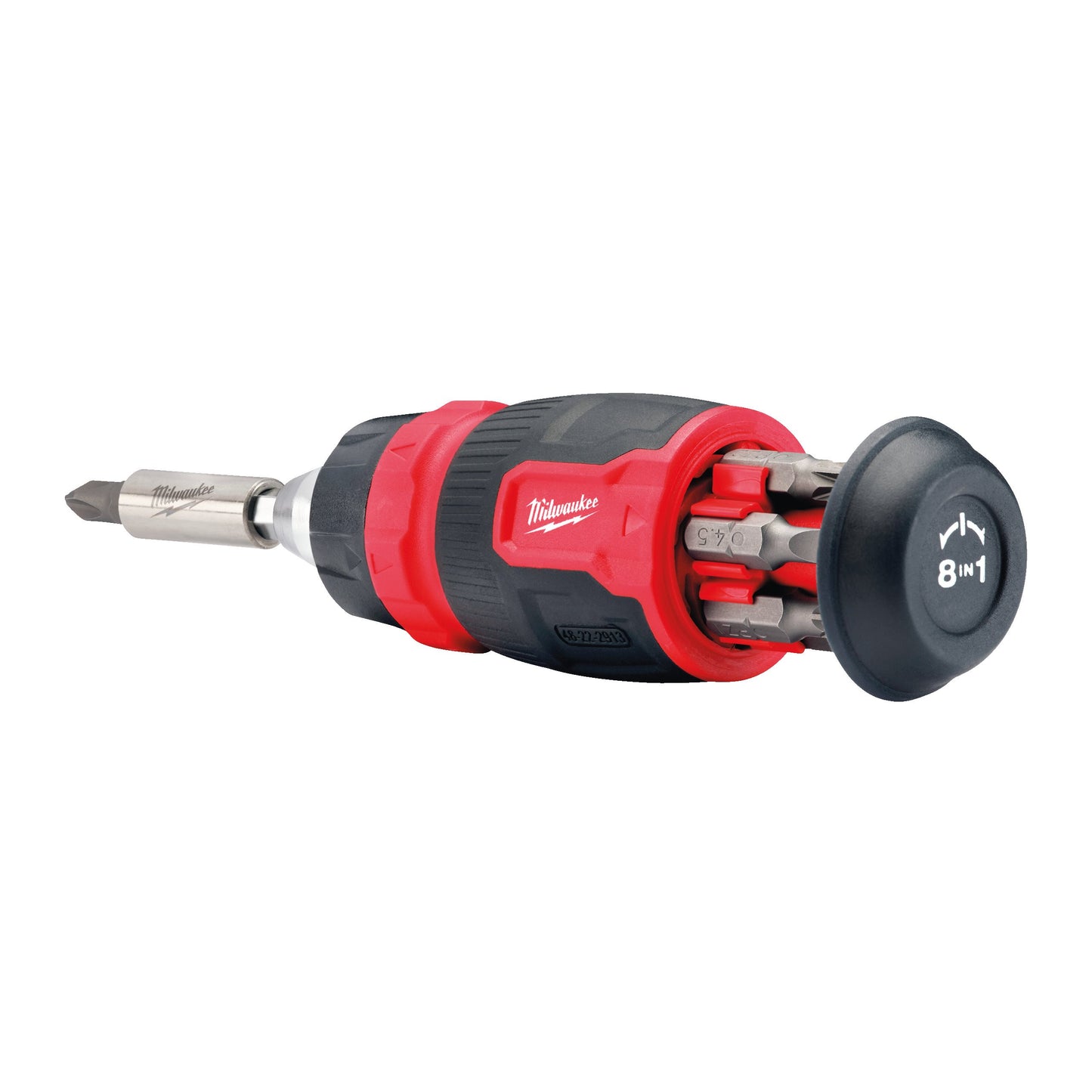 Milwaukee 8 in 1 compact multi-bit schroevendraaier