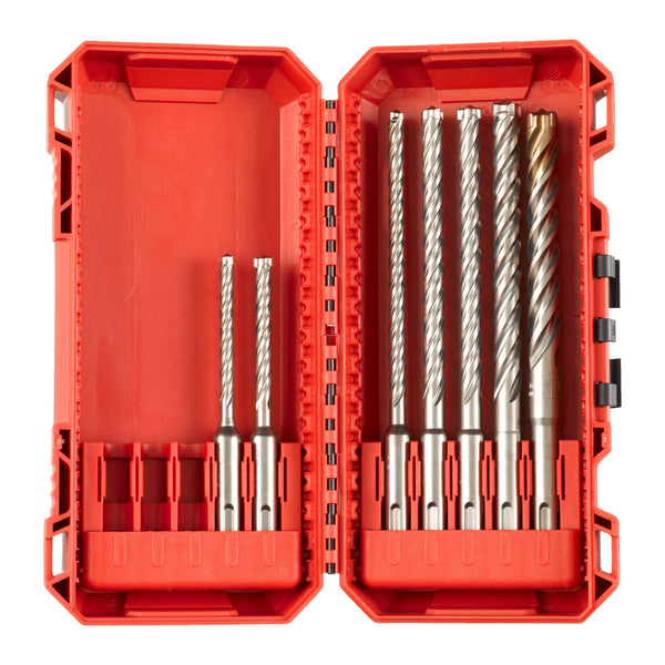 Milwaukee SDS-Plus MX4 7-delige Hamerboorset