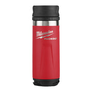 Milwaukee PACKOUT 532 ml fles met drinkdop rood