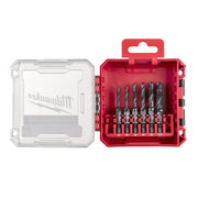 Milwaukee 1/4" HSS-G Combi Boor-Tap 6-delige set