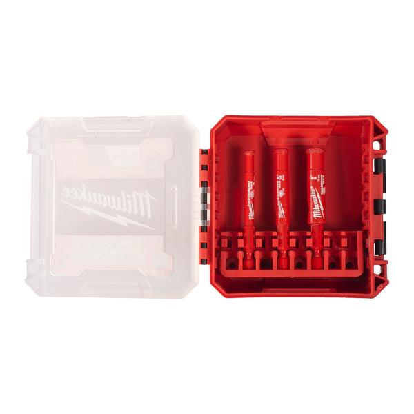 Milwaukee DIAMOND MAX Diamantboorset - 6, 8, 10 mm - 3 stuks