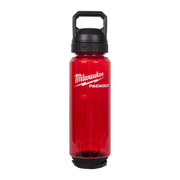 Milwaukee PACKOUT 1005 ml Plastic fles met drinkdop rood