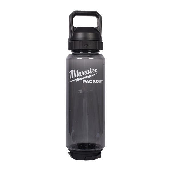 Milwaukee PACKOUT 1005 ml Plastic fles met drinkdop zwart