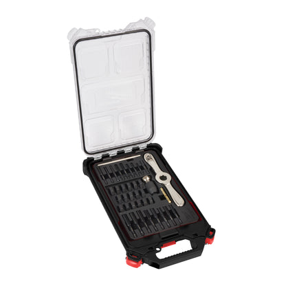 Milwaukee Metrische tap- en snijset PACKOUT met Hex-LOK 2-in-1 handgreep (38-delig)keizers_nu