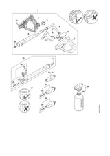STIHL 4930-500-5630 Sproeiset positie 25 technische tekening