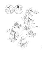 STIHL 9991-003-1146 inbusmoer15x28,2x2,3 positie 10 technische tekening