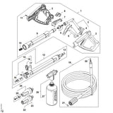 STIHL 9645-951-7470 O-ring N7x1,2-NBR90 positie 16 technische tekening