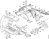 STIHL 0000-953-1600 Tapeind M10x145 positie 14 technische tekening