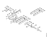 STIHL 5203-753-7600 Bout positie 11 technische tekening