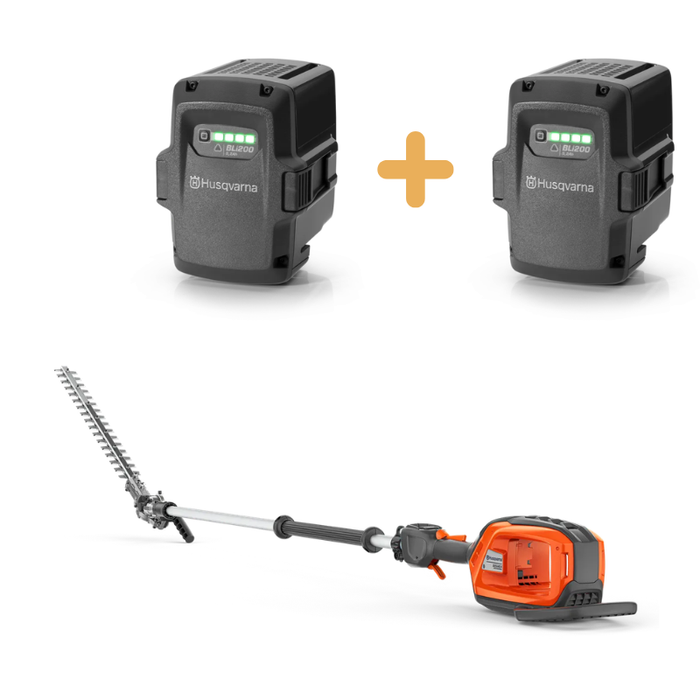 Husqvarna 525iHE4 Accu Stokheggenschaar + BLi200 Accu | Gratis 2e BLi200 accu