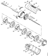 STIHL 0000-997-2007 Drukveer positie 19 technische tekening