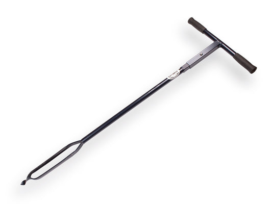 De Wit grondboor 8 cm verlengbaar, gedraaide punt 127 cm