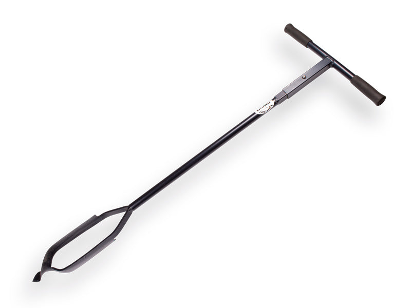 De Wit Grondboor 12 cm verlengbaar, met gedraaide punt, lengte 127 cm