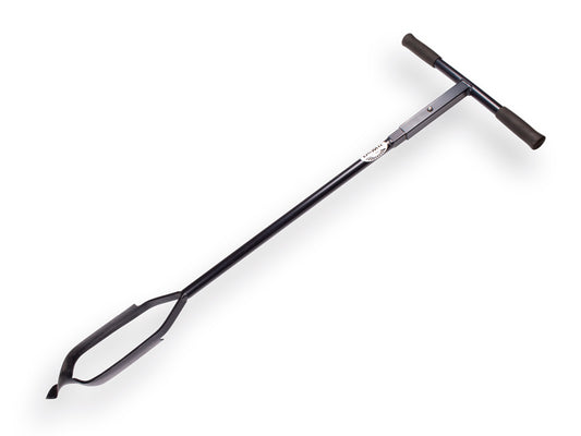 De Wit Grondboor 12 cm verlengbaar, met gedraaide punt, lengte 127 cm