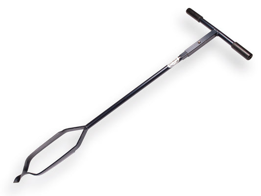 De Wit grondboor 14 cm verlengbaar, gedraaide punt, 127 cm