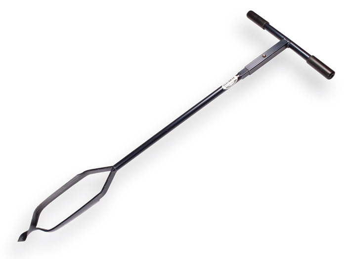 De Wit grondboor 14 cm verlengbaar, gedraaide punt, 127 cm