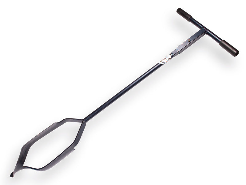 De Wit Grondboor 20 cm verlengbaar, met gedraaide punt, lengte 127 cm