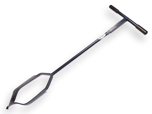 De Wit Grondboor 20 cm verlengbaar, met gedraaide punt, lengte 127 cm