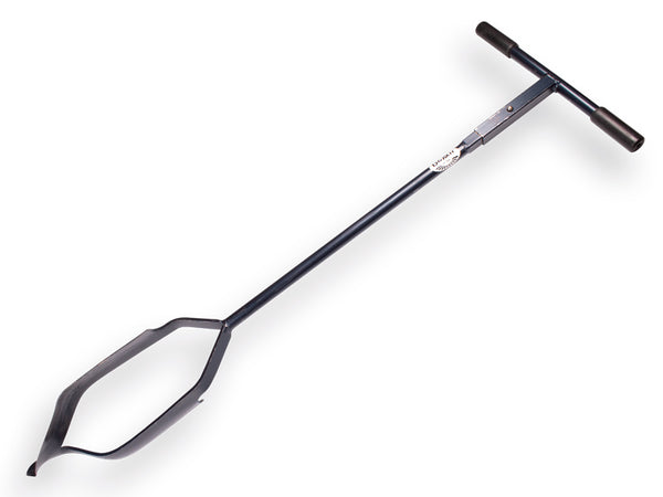 De Wit Grondboor 20 cm verlengbaar, met gedraaide punt, lengte 127 cm